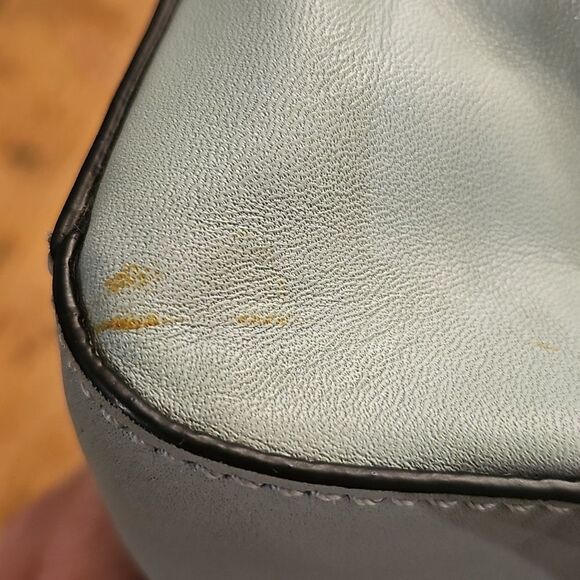 KATE SPADE Catherine Street Pippa Dusty Mint Satchel Coastal Purse Preppy Chic - Picture 6 of 11